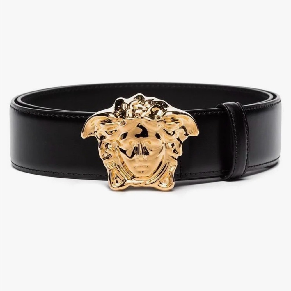 Versace Gold Medusa Buckle for a belt